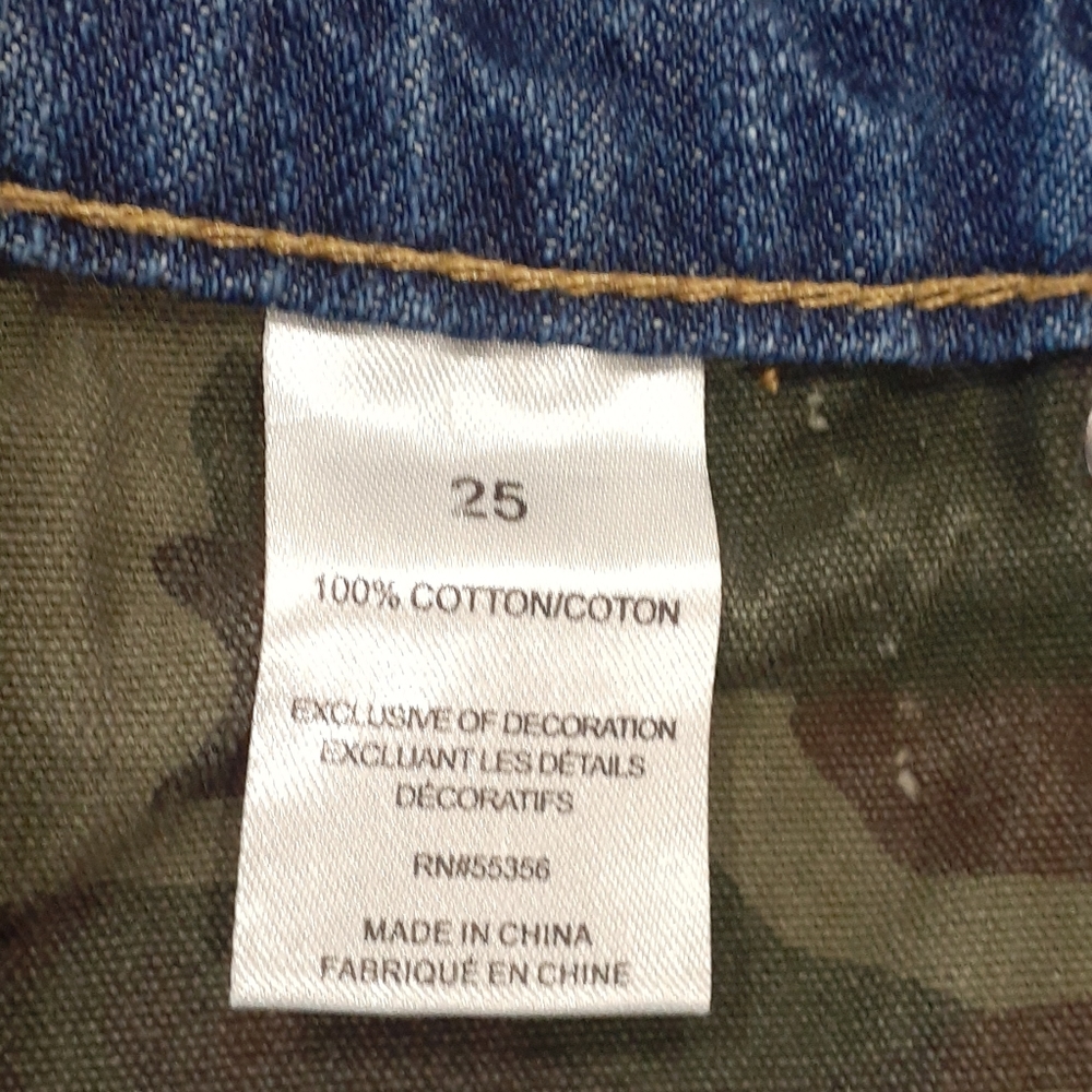 Blue Revival blue Heavy distressed jean shorts s… - Picture 13 of 15